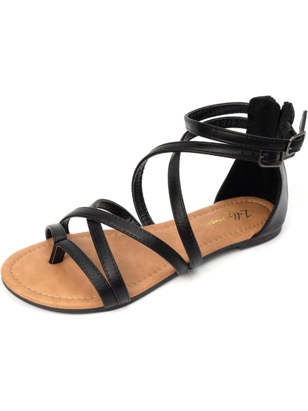 Stylish Women's Gladiator Strap Sandals - Comfortable Summer Footwear